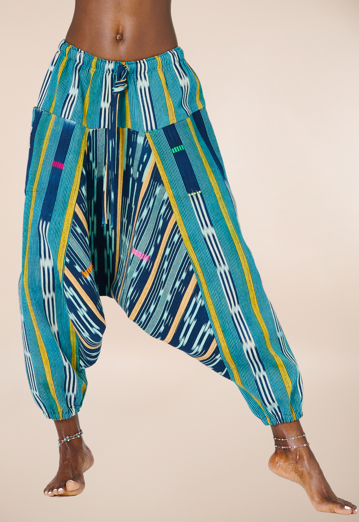 Native Harem Pant - Lemon Marine