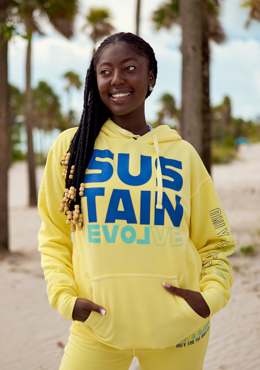 SUSTAIN EVOLVE Statement Hoodie