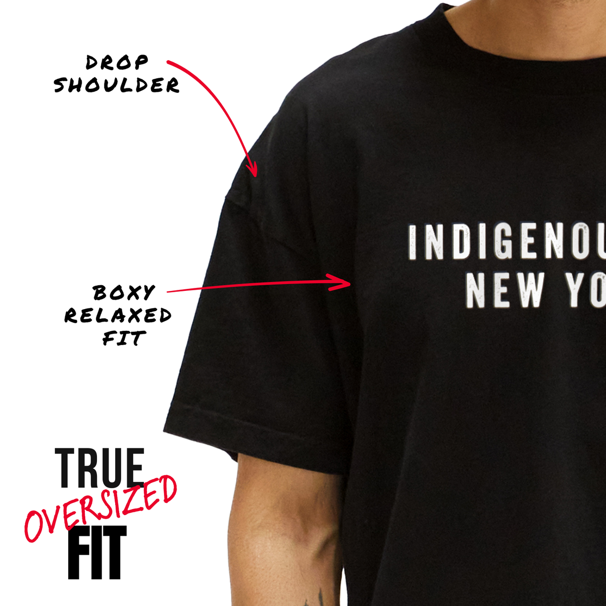Indigenous NY Tee by O.A.N.Y. - 100% Premium Cotton