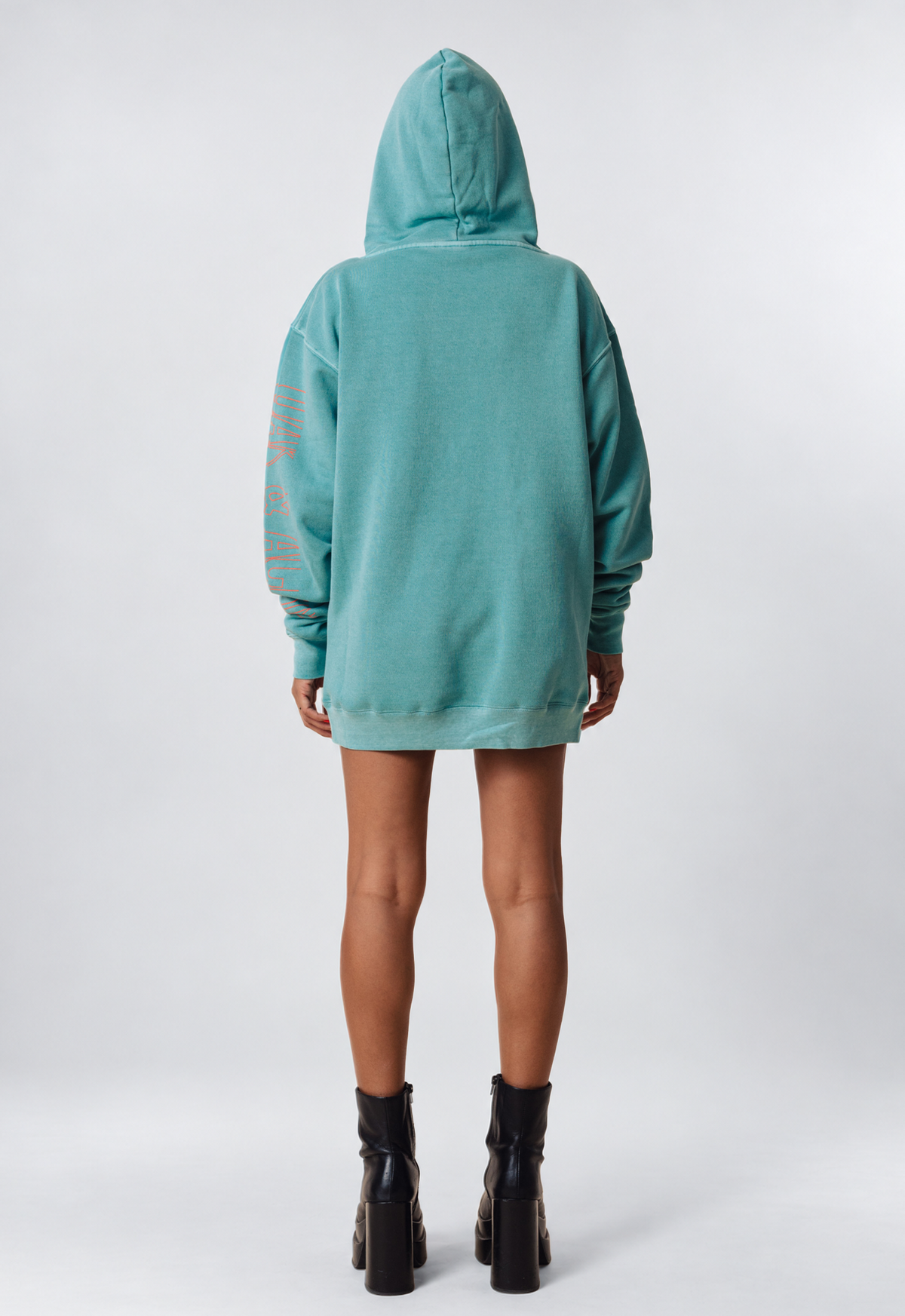 BORN FREE ROOTED Statement Hoodie