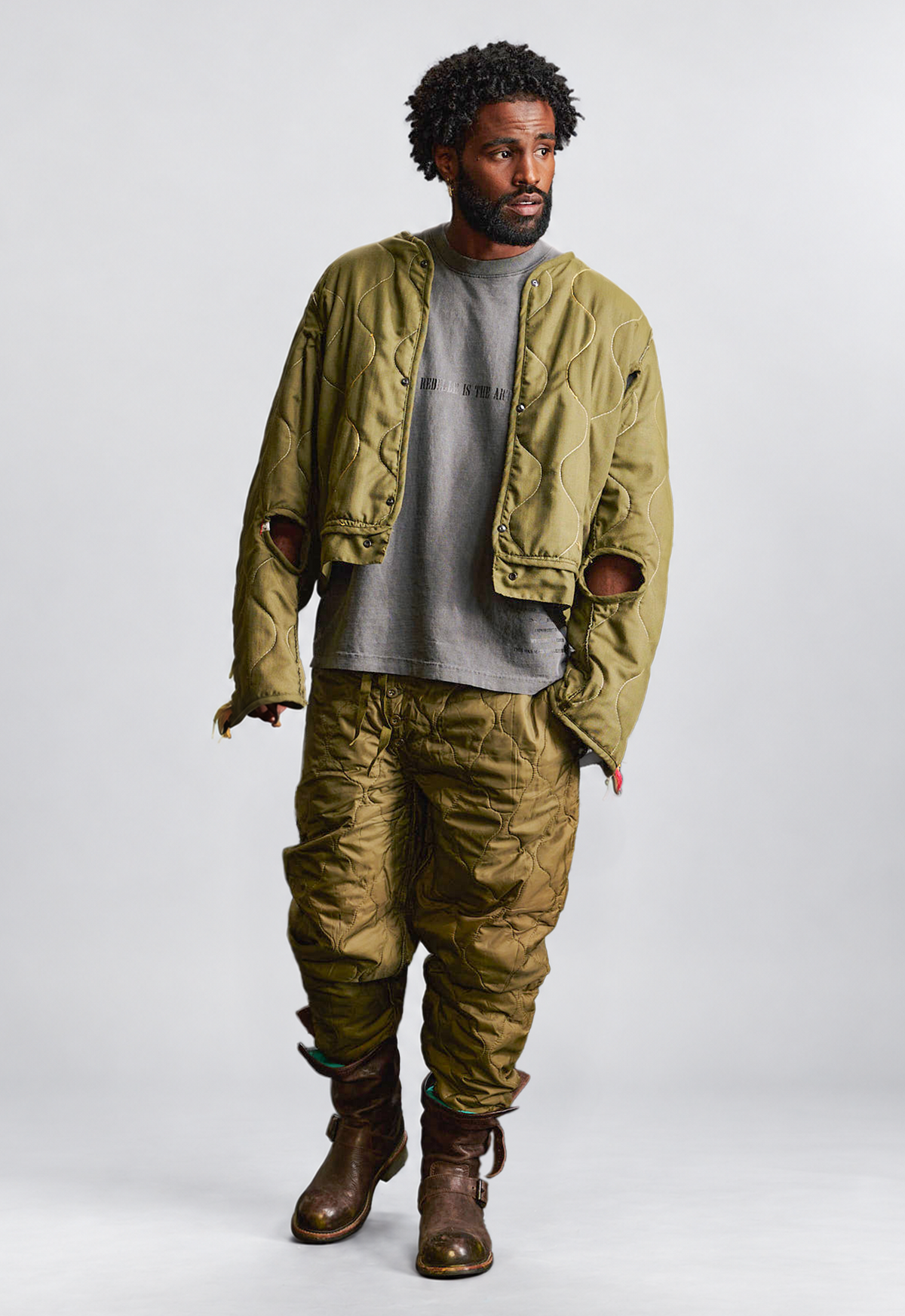 Gee Quilted Jogger_Mens