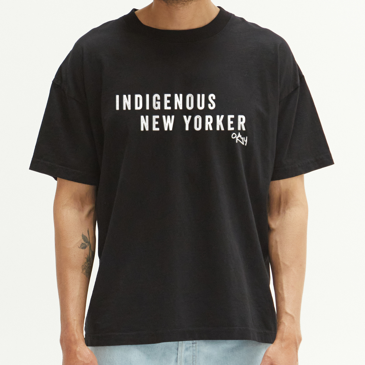 Indigenous NY Tee by O.A.N.Y. - 100% Premium Cotton