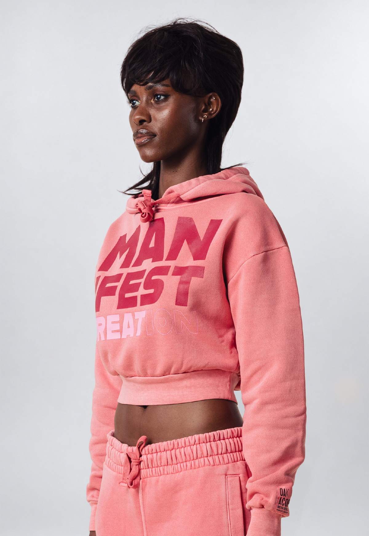 MANIFEST Cropped Hoodie