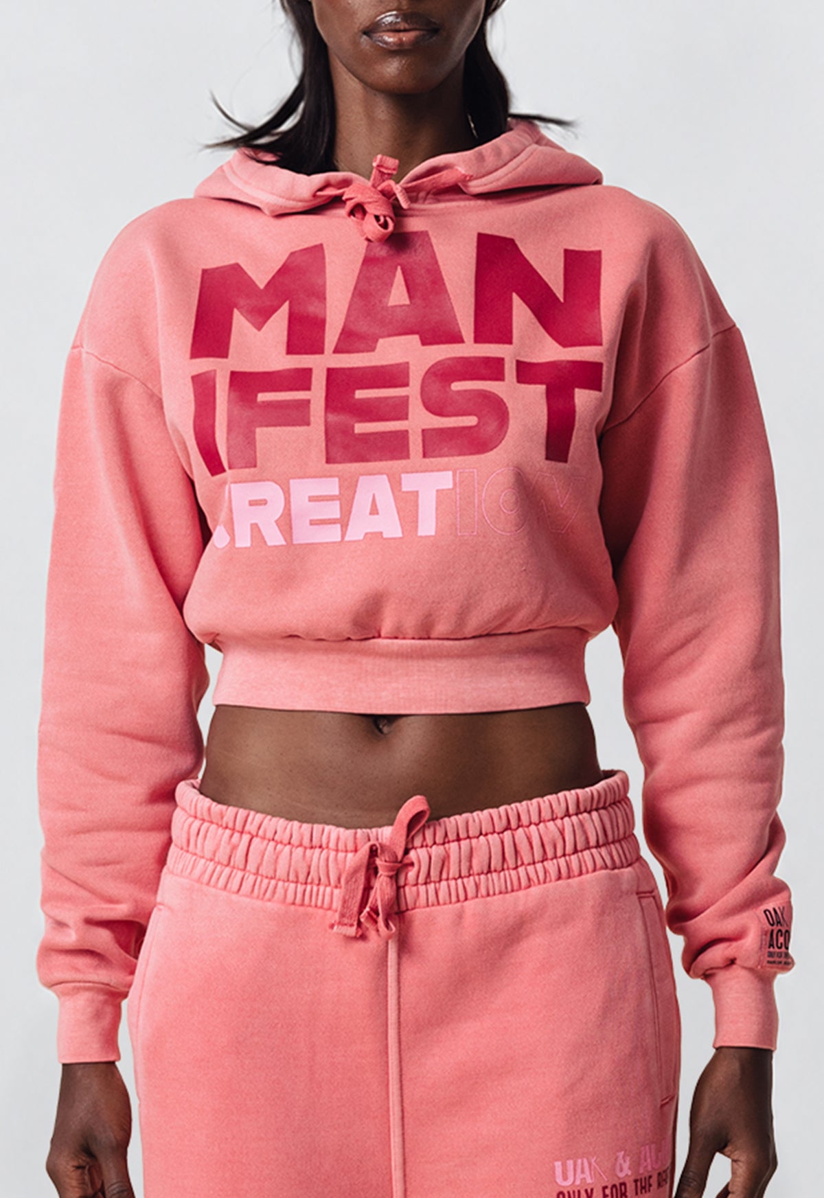MANIFEST Cropped Hoodie