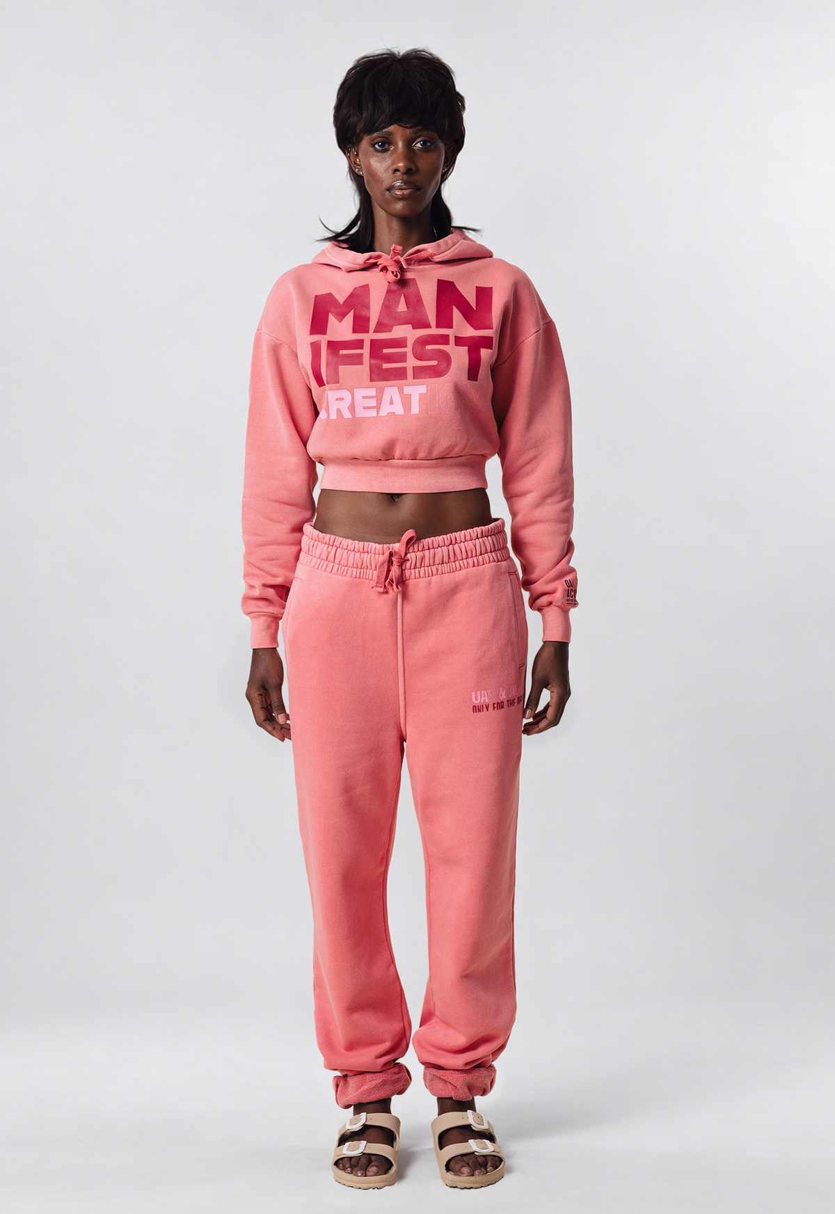MANIFEST Cropped Hoodie