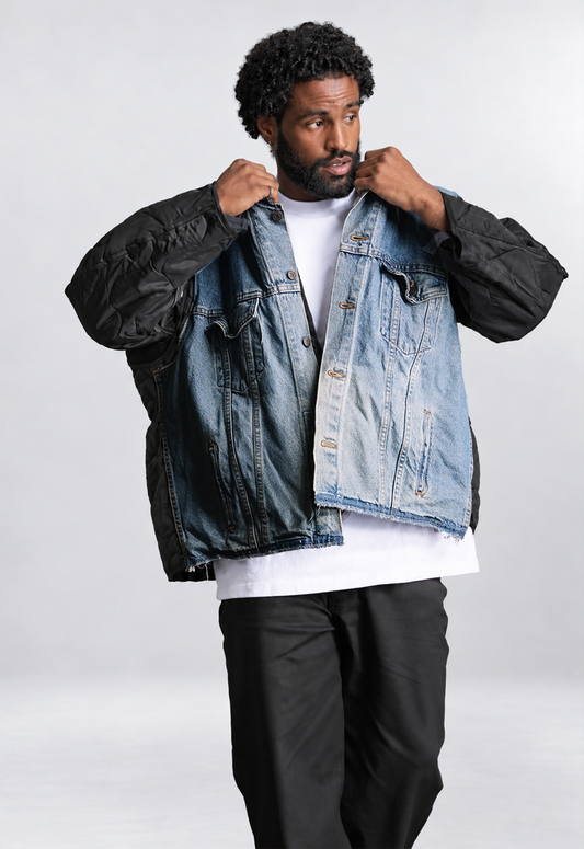 Reborn Quilted Bomber