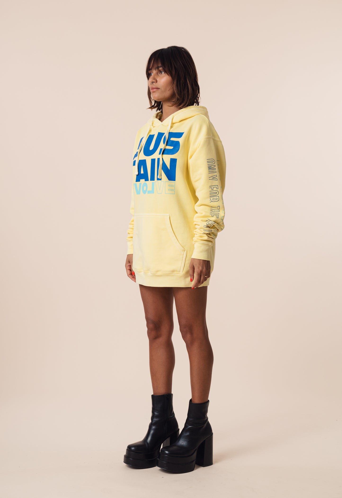 SUSTAIN EVOLVE Statement Hoodie