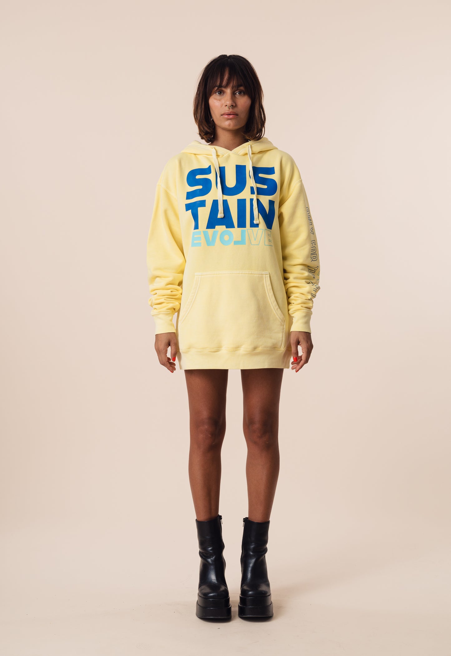 SUSTAIN EVOLVE Statement Hoodie