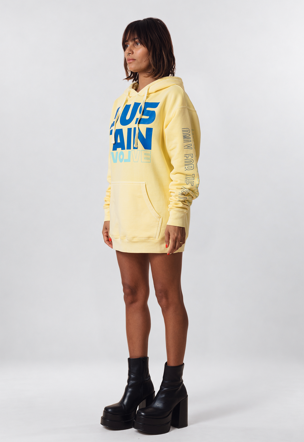 SUSTAIN EVOLVE Statement Hoodie