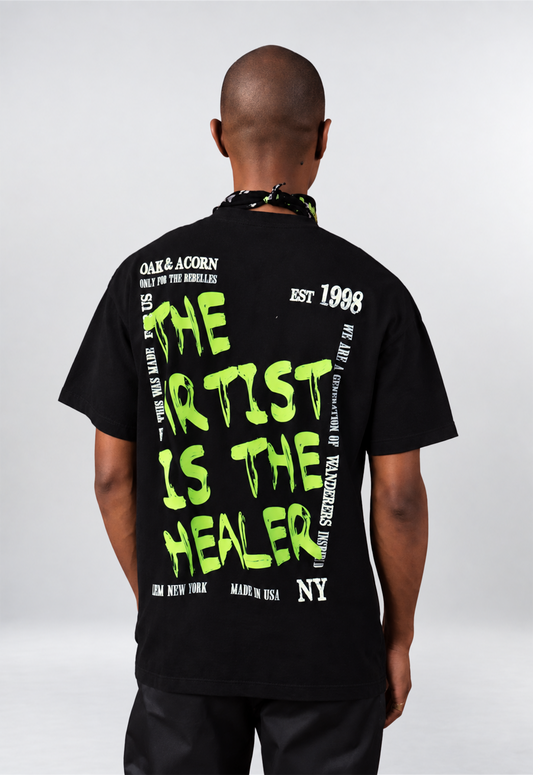 'The Artist is the Healer' Oversized Tee