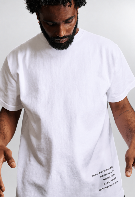 'The Artist Statement' Heavy Weight Tee