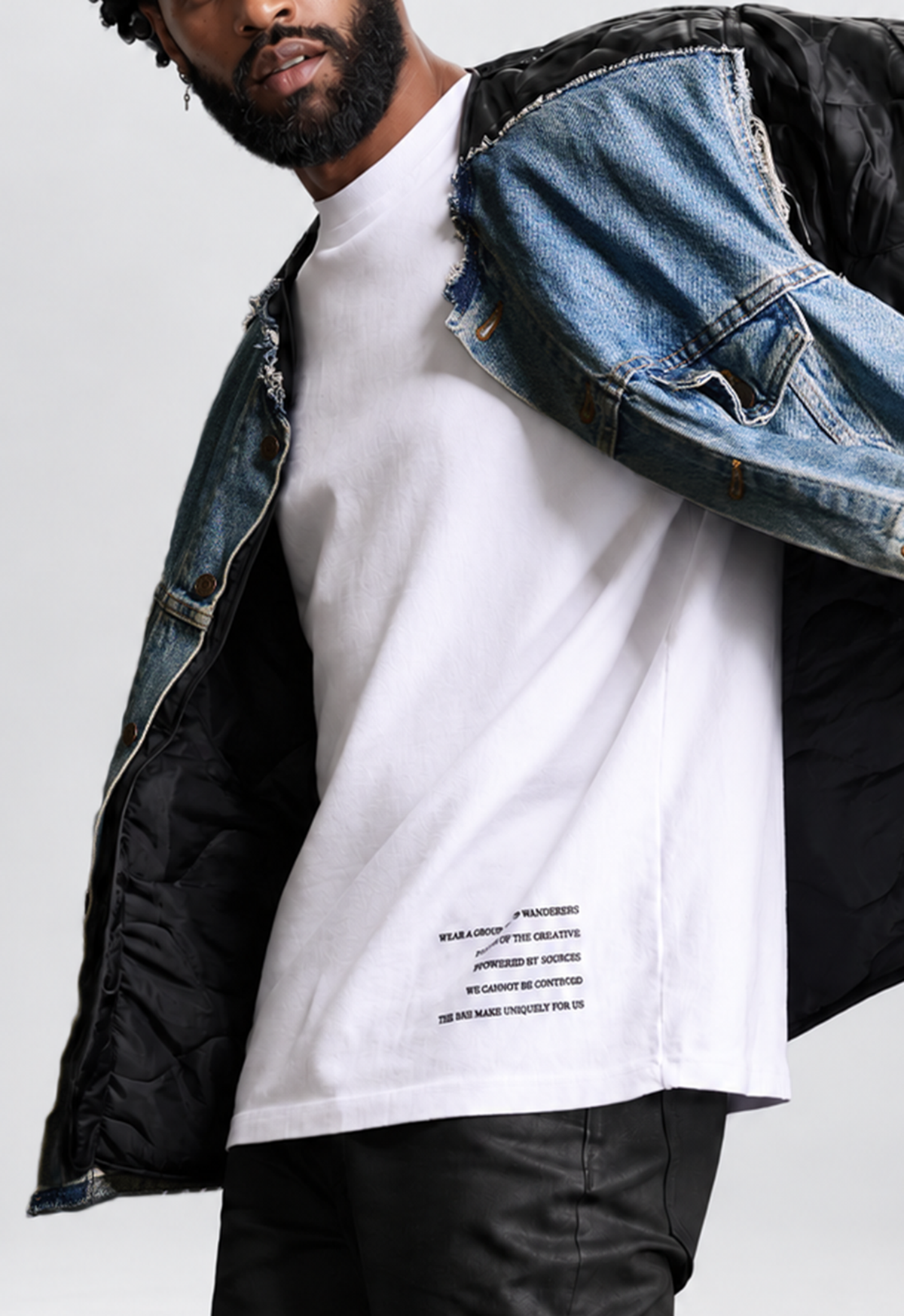 'The Artist Statement' Heavy Weight Tee