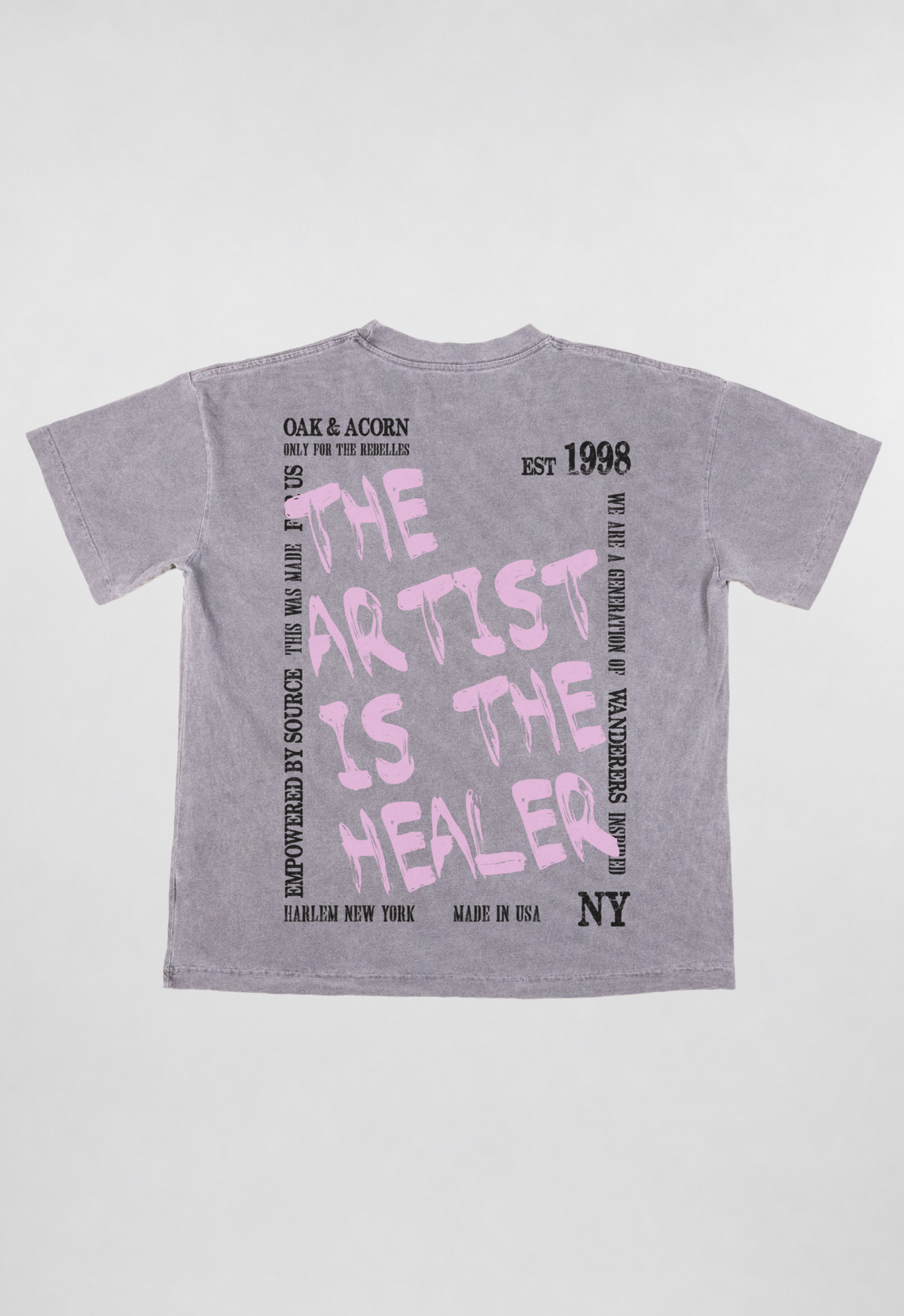 'The Artist is the Healer' Oversized Tee
