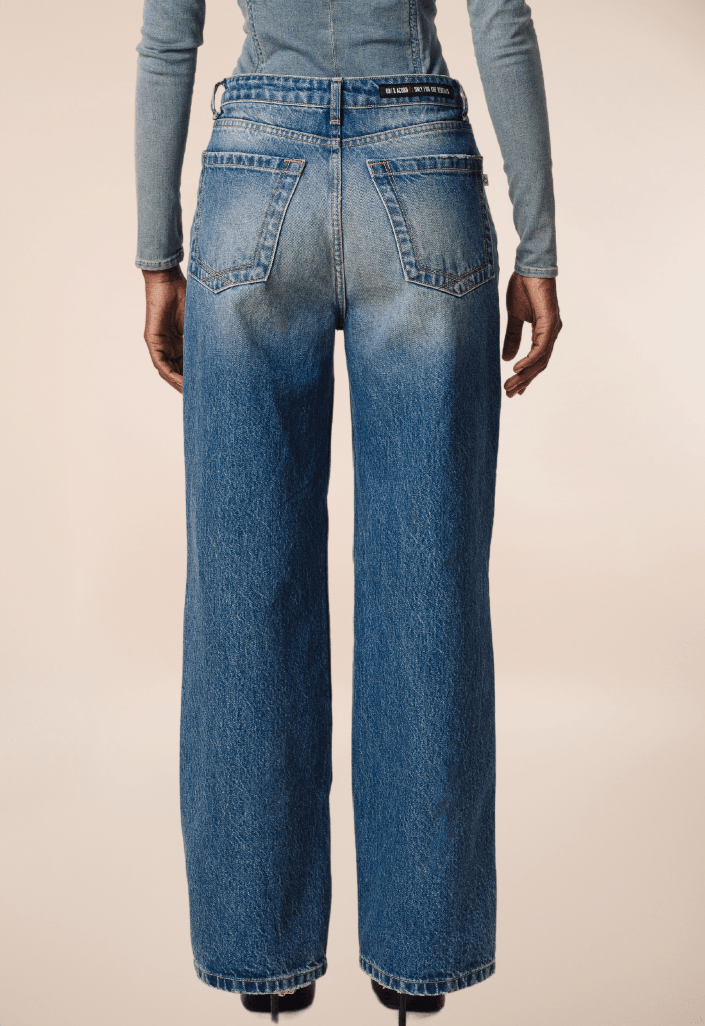 Ninety Nine Wide Straight - Oak & Acorn ~ Only for the Rebelles