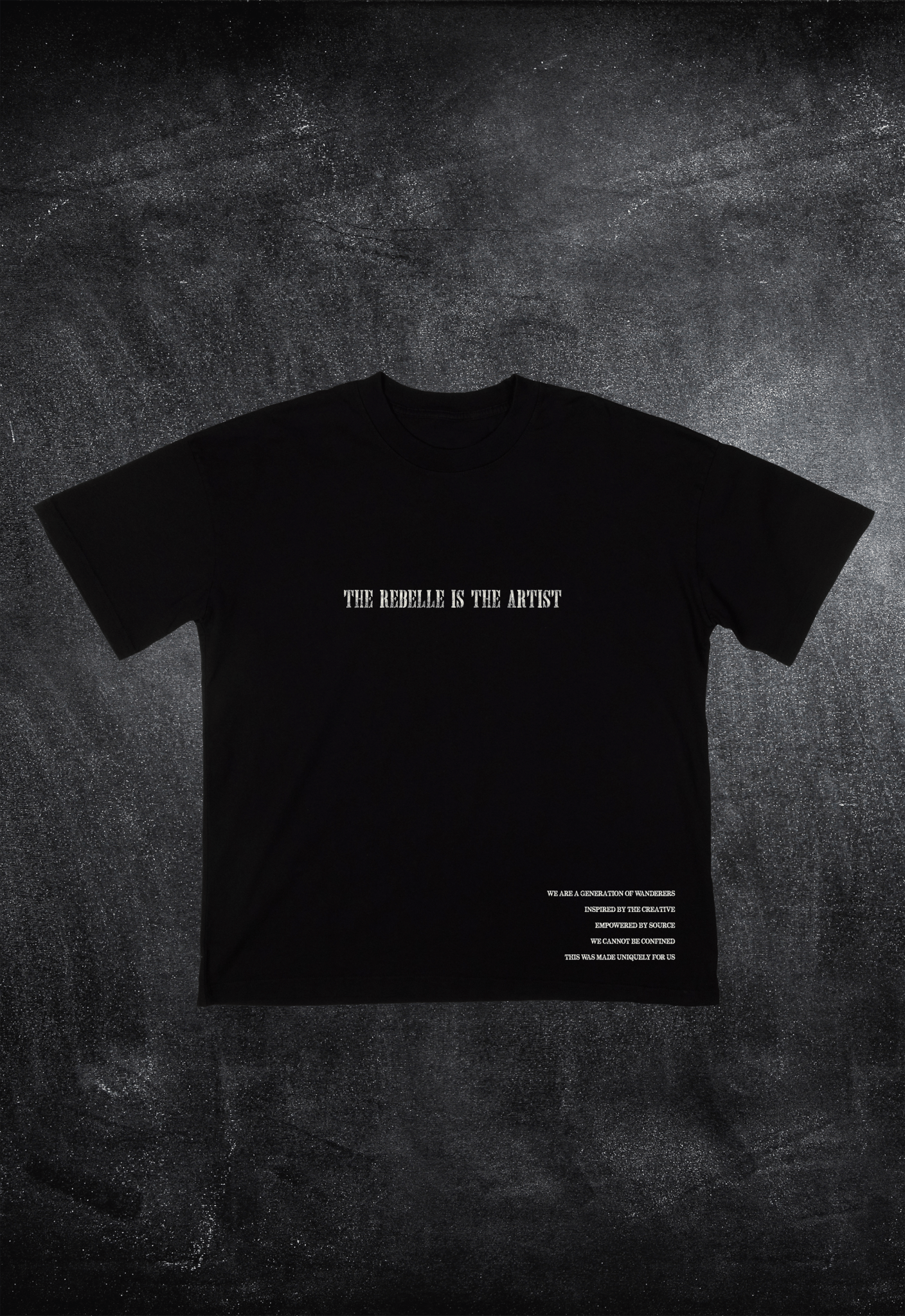 'The Artist is the Healer' Oversized Tee - Oak & Acorn ~ Only for the Rebelles