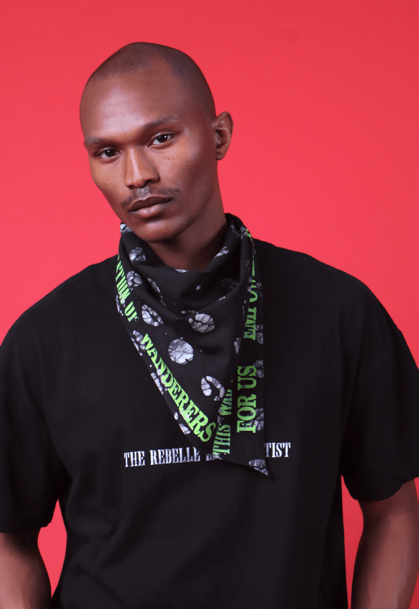 'The Artist Statement' Bandana - Oak & Acorn ~ Only for the Rebelles