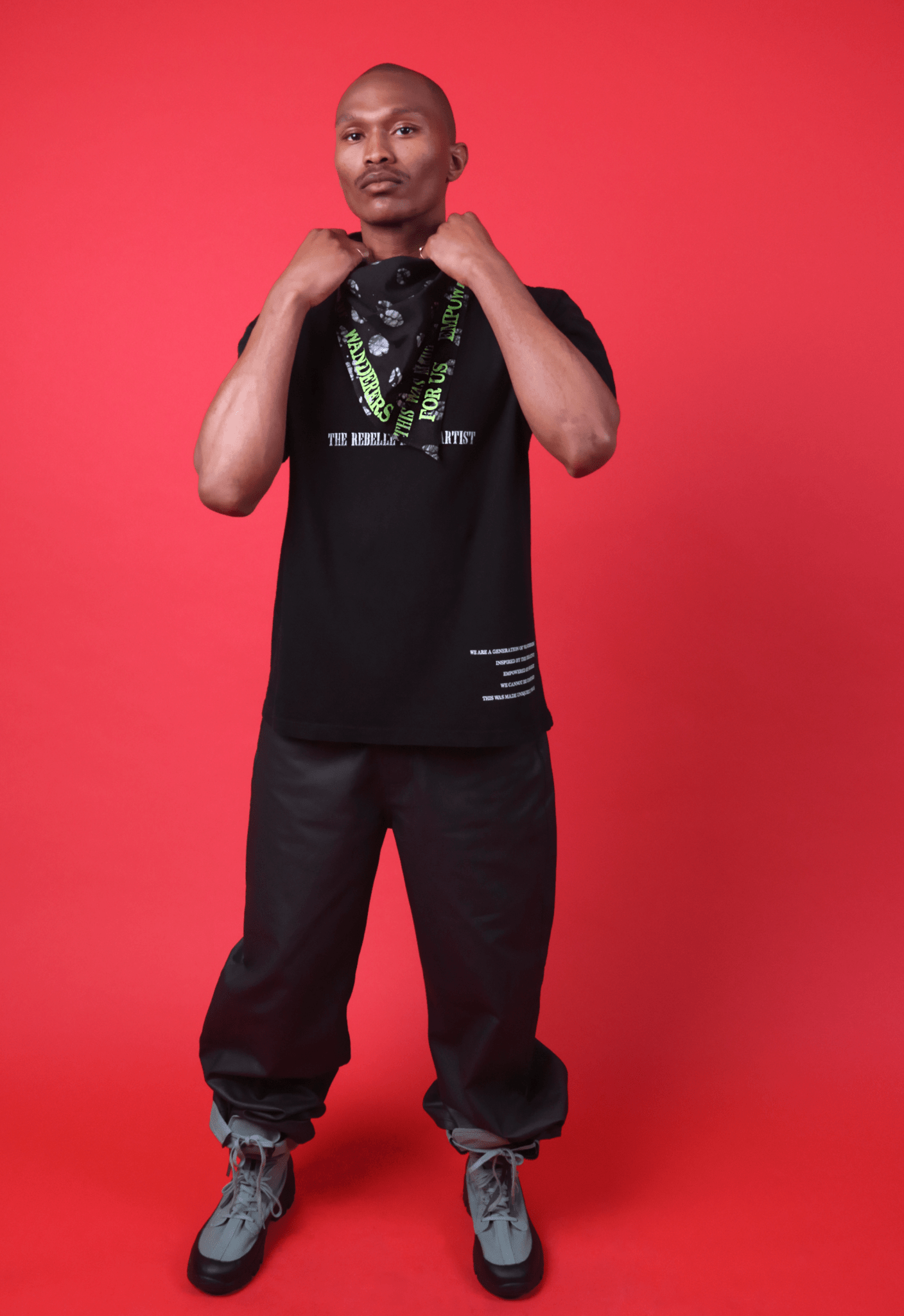 'The Artist Statement' Bandana - Oak & Acorn ~ Only for the Rebelles