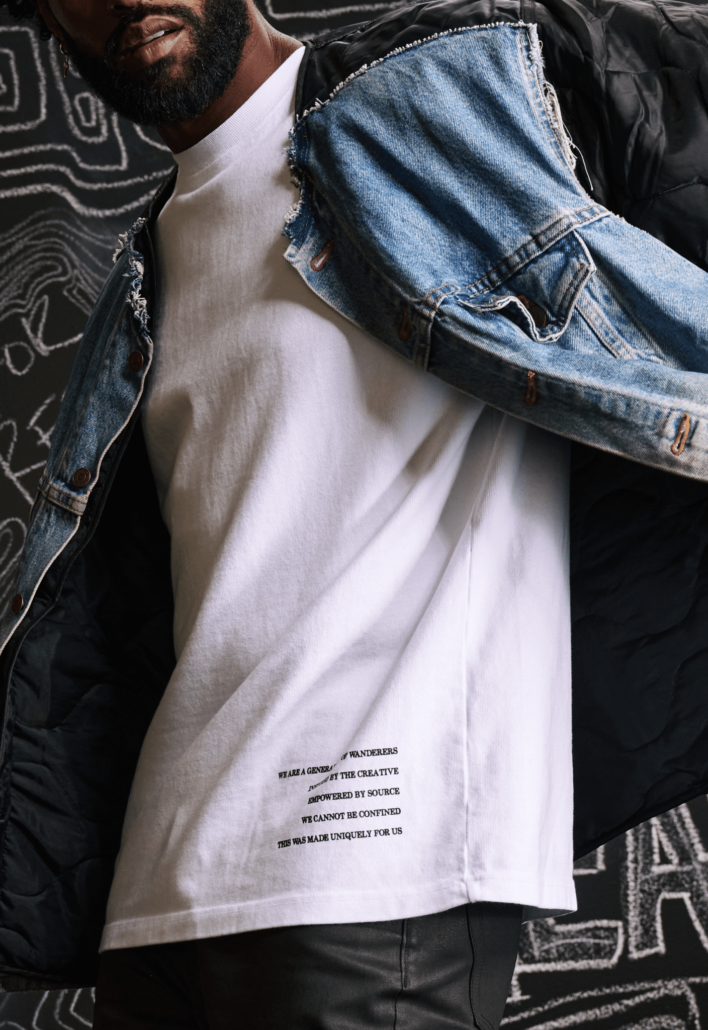 'The Artist Statement' Heavy Weight Tee - Oak & Acorn ~ Only for the Rebelles