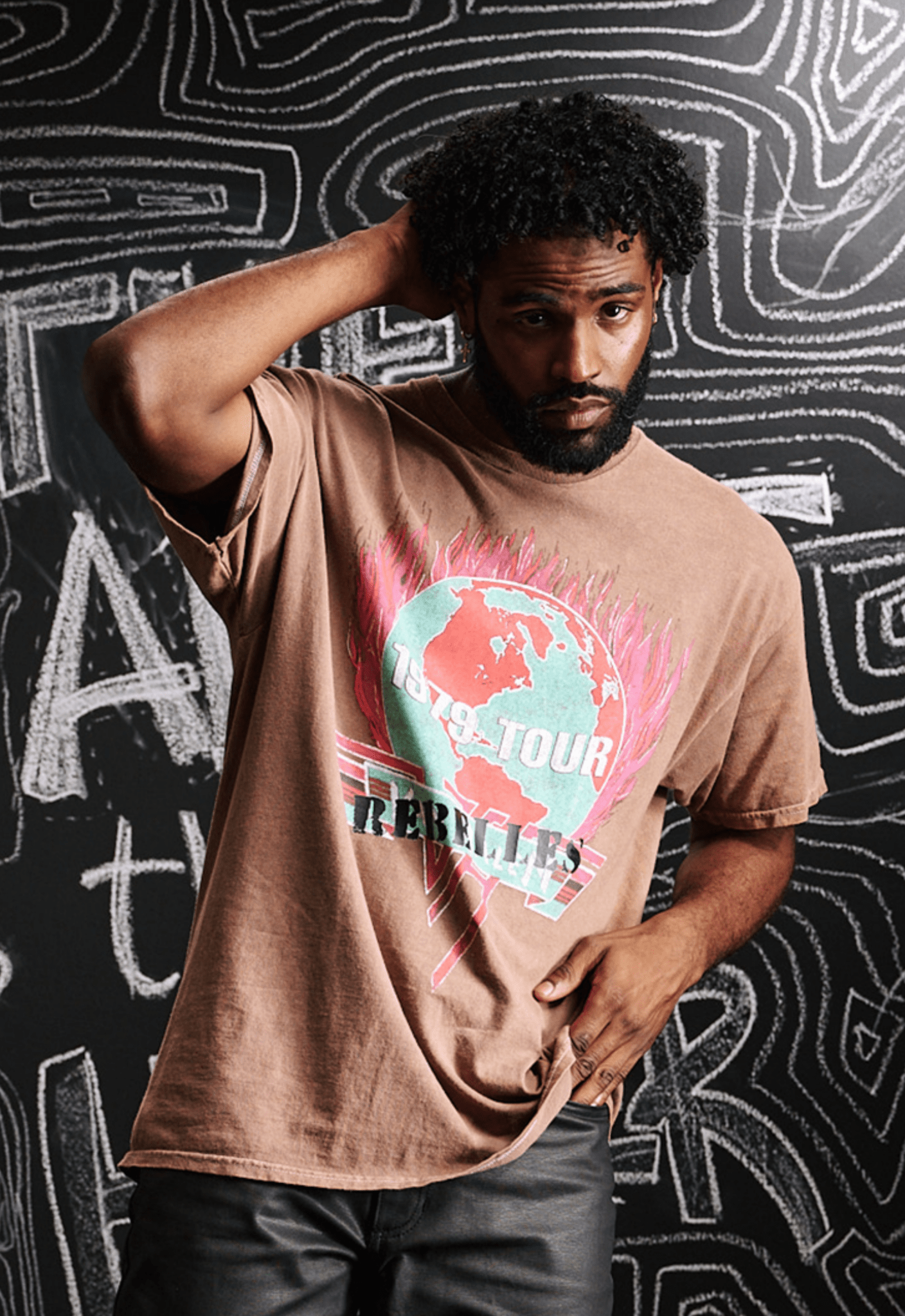 Vintage Tour Tee - Oak & Acorn ~ Only for the Rebelles